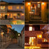 Ganiude E12 Dusk to Dawn Light Bulbs, 5W 60W Equivalent, 2700K Warm White, Photocell Sensor, 6 Pack