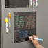 Mr. Pen Magnetic Dry Eraser Chore Chart for Multiple Kids, 2 Pack with 6 Eraser Cap Markers, Refrigerator Chore Board