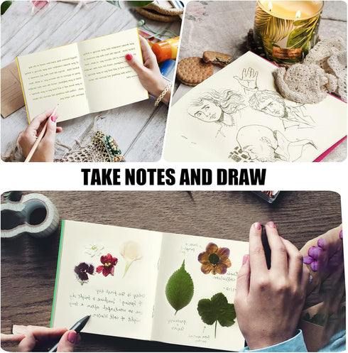 Thenshop 150 Pack Mini Notebooks Bulk - Small Notepad Unlined Journals, Pocket Blank Sketchbooks, 4 x 4 Inch