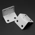 Biaungdo 12 26 26 32mm 90 4 Pcs White Metal Corner Brace, x x L Shape Shelf Bracket, Degree Right Angle L Brackets