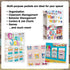 Teacher Created Resources Home Sweet Classroom Library Pockets - Multi-Pack (TCR8827)