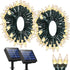 Solhice 2 Pack Solar String Lights for Outside, 200 LED 80ft Total