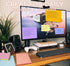 Lined Self Stick Post-it Notes, 6 x 8 in, 8 Pack Large Ruled Stickies, Strong Adhesive, 50 Sheets/Pad for Home, Office,