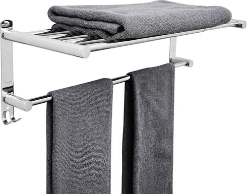 lanliebao Towel Bars Retractable 20-30 Inche Stainless Steel 304 Bath Towel Rack Strong
