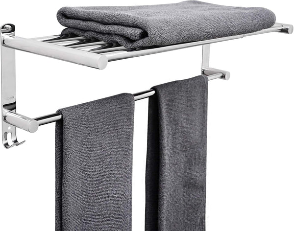 lanliebao Towel Bars Retractable 20-30 Inche Stainless Steel 304 Bath Towel Rack Strong