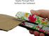 VIBRANZ-LAB Cute Heavy Duty Stapler for Home Office Supplies, Pretty Floral Desk Stapler, Small Hand Stapler