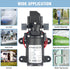 VerRich 12V Water Pumps, 1/2" Diaphragm Pump, Self Priming High Pressure Pump for Motorhome, Caravan, Boat