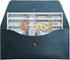 succor Genuine Leather Cash Envelopes for Men, Reusable Budget Wallet, Retro Clutch for Men and Women