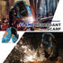 2 Set, Jecery Pcs Welding Helmet Cover and Helmet Bib Welding Accessories with Press Fit Seal for Neck Protection, Fits