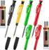 Hiboom 4 Pack Carpenter Pencils Set with 24 Refills, Mechanical Pencil for Woodworking Marking Tool