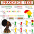 Outus 105 Pieces Black History Month Decorations Black History Month Bulletin Board Decor Cutouts Sets African American Celebration Bulletins for Kids Educational Wall Classroom School Decor by Outus
