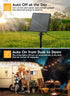 38FT 16+1 Bulbs, Dimmable 3 Commercial Brightown Solar String Lights Outdoor Waterproof with Remote, LED Shatterproof