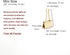 Gold Binder Clips Mini Metal Clamp 3/5" / 0.6-inch / 15-mm (Golden, 40-Count) by nctinystore