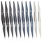Honoson 20 Pcs Sanding Sticks for Plastic Models, Polishing Sticks Assorted Metal and Wood Sanding Tools Accessory for