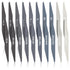 Honoson 20 Pcs Sanding Sticks for Plastic Models, Polishing Sticks Assorted Metal and Wood Sanding Tools Accessory for