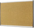 Quartet Bulletin Board, 30" x 18", Corkboard, Aluminum Frame, Tan (ARCB3018)
