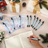 Sayglossy 36 Sets Winter Appreciation Gifts Bulk for Staff Snowflake Thank You Gift for Office Coworker Snowman