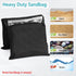 4 Packs ABCCANOPY Photography Sandbag for Video Stand, Heavy Duty Weight Bags for Light Tripod, Camping Chair, (Black)