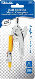 BAZIC Products Geometry Math Compass Set w/Scale-Arm, Nickel Plated Metal Ball &