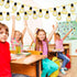 Karenhi 108 Pcs Back to School Light Bulb Bulletin Board Decoration Cutouts Set with Motivational Border
