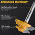 3 45 Set 1/4" 1/2", 5/8", 3/4", Professional PCS Degree Lock Miter Router Bit - Carbide Tipped, Shank, Cutting Height: