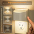 2 Pack, 0-100LM JandCase LED Night Lights Plug into Wall Automatic Night Light, Dusk to Dawn Sensor Nightlight
