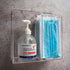 Countertop, 2 SEANADO Face Mask Dispenser and Hand Sanitizer Holder Stand Wall Mount or Hygiene Station