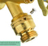 Vacuum Breaker Hose Bib Backflow Preventer, 3/4 Inch, Brass, Homewerks Worldwide VACBFPZ4B