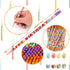 Kolewo4ever 100 Pcs Happy Birthday Pencils, Colorful Printed for Students, Classroom with Top Erasers