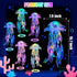 10 Jellyfish Decor - Pcs Light Up Jellyfish Lanterns, Hanging Jelly Fish Decorations for Mermaid Birthday Decorations