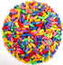 Nicunom 600 Pack Pencil Eraser Caps, 10 Colors Bulk Pencil Top Erasers for School Supplies
