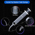 20 Pack Wisdom Teeth Syringe, 12ml/cc Dental Syringe with Curved Tip for Dental Care, Oral Tonsil Stone