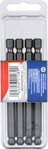 Mayhew Tools 19522-4 USA SAE Ball Hex Power Bit - 1/4 x 3.5", 4-Pack