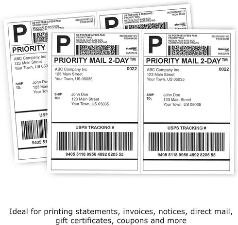 PrintWorks Professional Perforated Paper, 500 Sheets, 2 Part Perforated