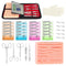 Suture Practice Kit for Medical Students, Large Silicone Pad 14 Pre-Cut Wounds,