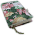 Fabric Novel Book Cover for Adults - Flower Spring Pattern, Washable Padded Case Sleeve Bag, 5.5 x 8.2 x 1.6