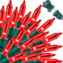 LAMPHOME Red Valentines Day Decor Lights,100 Count 19.6FT Mini Valentine's Lights,Red Christmas