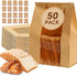 Bread Bags for Homemade Bread With Tin Tie Tab and Clear Front