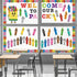 Hedeey 72 Pack Pcs Crayon Bulletin Board Decorations for Classroom,Welcome to Our Crayon Theme Classroom Decor