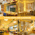 33ft 100 8 JMEXSUSS LED Warm White String Lights for Room Decor, Battery Operated Christmas Lights with Modes Remote