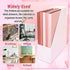 Whaline 24 Pack Dusty Pink File Folders, Letter Size, 4 Colors Gradient Pink with 1/3 Cut Tab