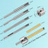 7 Pieces Pen Barrel Trimmer Kit, Trimming System Mill Trimmer Set for Woodworking Pen Kit Preparation