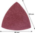 AUSTOR 100 Pieces Triangle Sanding Pads, Triangular Sandpaper Sheets for 3-1/8 Inch Oscillating Multi Tool