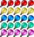 G40 Multicolor LED Outdoor String Light Bulbs, Shatterproof Waterproof, E12 Base Replacement