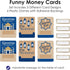 Set 6 Big Dot of Happiness Ramadan - DIY Assorted Eid Mubarak Party Cash Holder Gift - Funny Money Cards