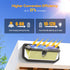 416 300 3 2 Pack IP66 TECKNET LED Solar Lights Outdoor Waterproof, Angle & Lighting Modes Motion Sensor Outdoor Lights