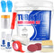 Tub and Tile Refinishing Kit - 35oz Semi-Gloss White Tile Paint with