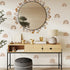 Set 96 (12 YouRfocus Boho Rainbow Floral Wall Decals for Nursery & Kids Room of Removable Peel and Stick Wall Stickers