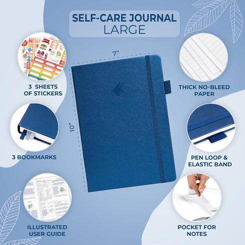 Clever Fox Self-Care Journal Wellness & Daily Reflection Notebook Mental Health & Personal Development Self-Care