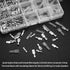 360 Pcs Male and Female Wire Spade Connectors - 2.8/4.8/6.3mm Quick Splice Electrical Crimp Terminal Block Kit